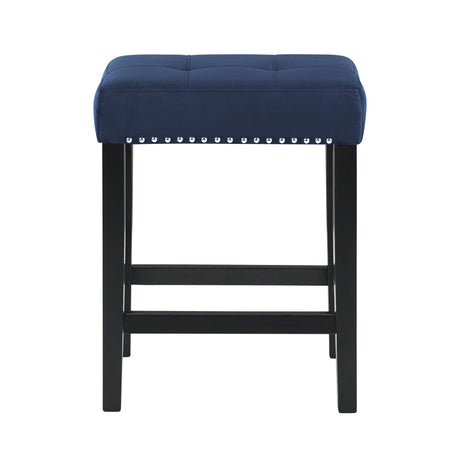 Celeste Theater Bar Table W/ 3 Stools-Blue