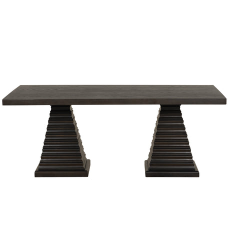 Plateau Rectangle Dining Top-Rustic Espresso