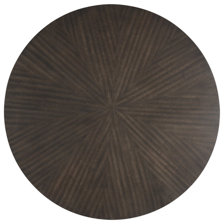 Chestnut Ridge 47" Round Table-Brown
