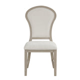Gwendolyn Dining Side Chair (2 Per Carton)-Cerused Taupe