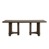 Cityscape Rectangle Dining Table Top-Walnut