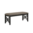 Potomac Dining Bench-Brown/Black