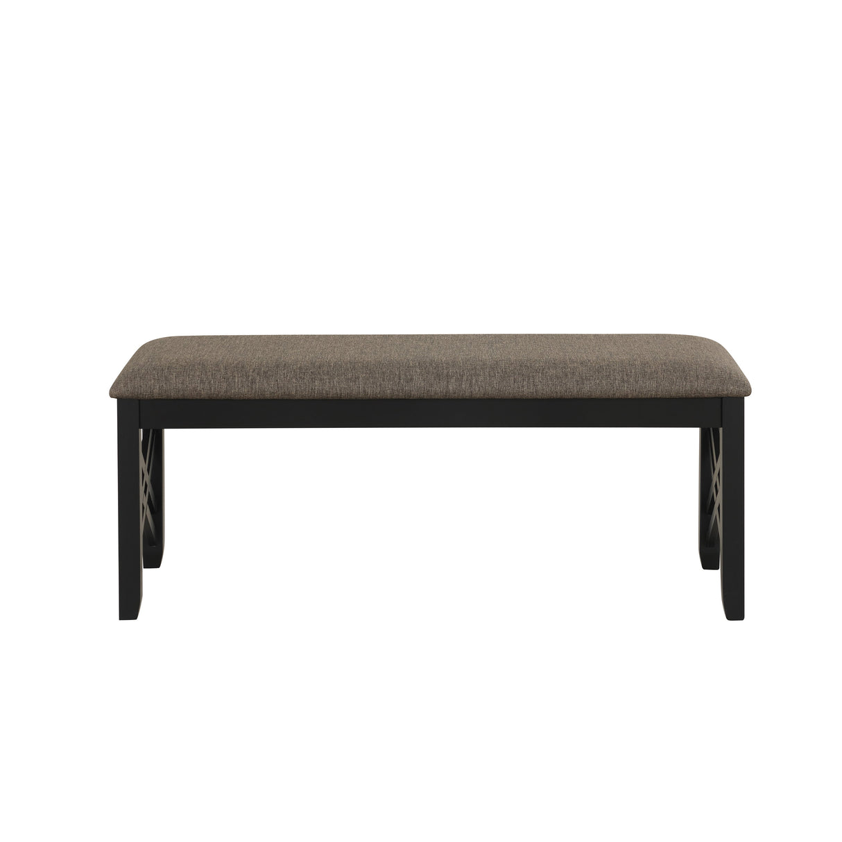 Potomac Dining Bench-Brown/Black