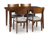 Tameride Dining Table and 4 Chairs (Set of 5)