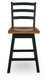 Wildenauer Counter Height Swivel Barstool