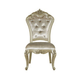 Monique Side Chair (2/Ctn)-Champagne