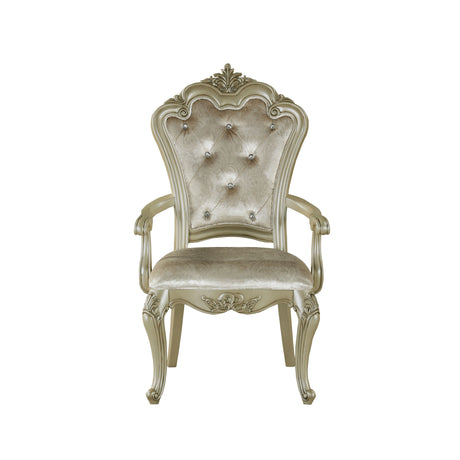 Monique Arm Chair (2/Ctn)-Champagne