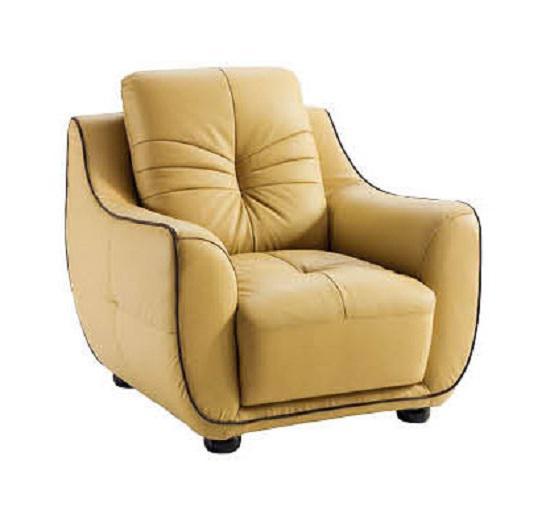 ESF Furniture 2088 Living Room Chair in Dark Cream