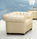 ESF Furniture 258 Living Room Chair in Ivory