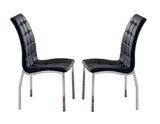 ESF Furniture 365 Chair in Black (Set of 2)