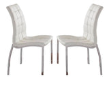 ESF Furniture 365 Chair in White (Set of 2)