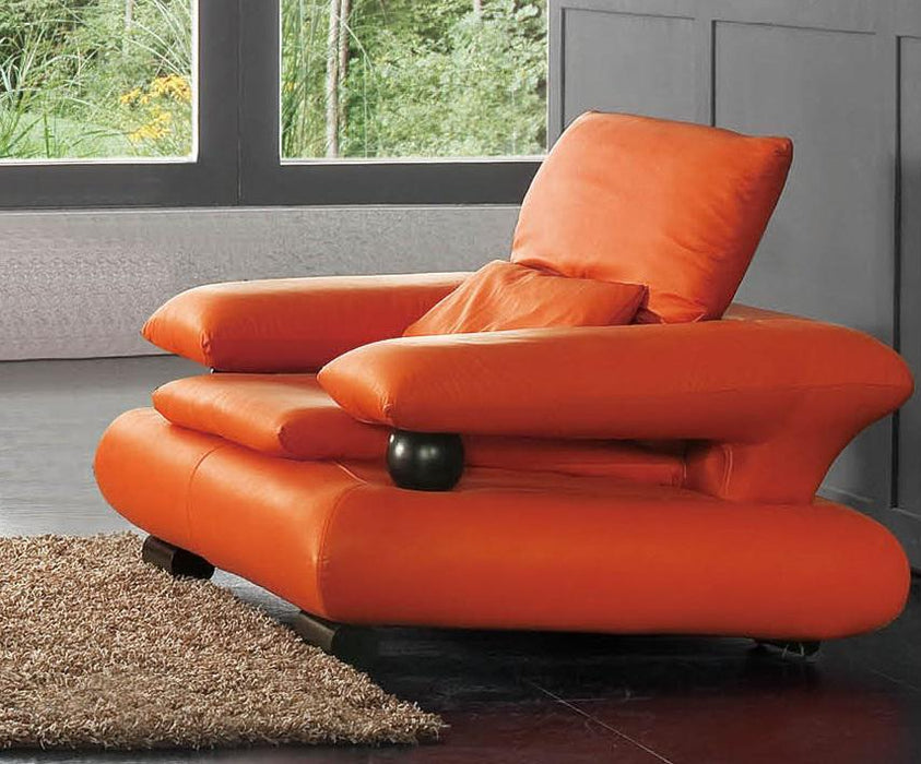 ESF Furniture 410 Living Room Chair in Flare Orange