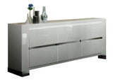 ESF Furniture Elegance 3 Door Buffet in White