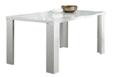 ESF Furniture Elegance Dining Table in White
