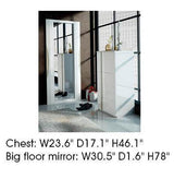 ESF Furniture Granada Chest in White