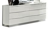 ESF Furniture Onda Single Dresser in White