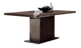 ESF Furniture Prestige Dining Table w/18" Extension in Walnut