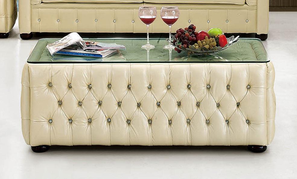 ESF Furniture 258 Coffee Table in Ivory