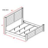 Dawson Creek King Panel Bed