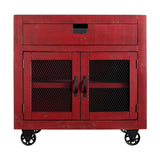 Industrial 2-Door Accent Chest