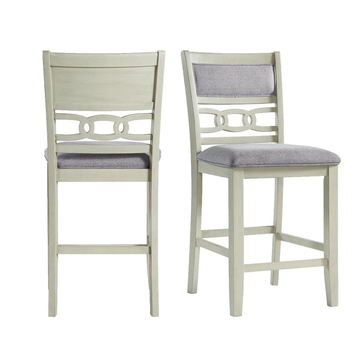 Amherst Counter Height Side Chair Set in Bisque of 2