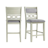 Amherst Counter Height Side Chair Set in Bisque of 2