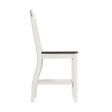 Kayla Two Tone Counter Height Side Chair Set of 2