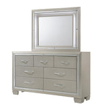 Platinum Dresser & Mirror Set