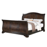 Cameron Cherry Queen Sleigh Bed