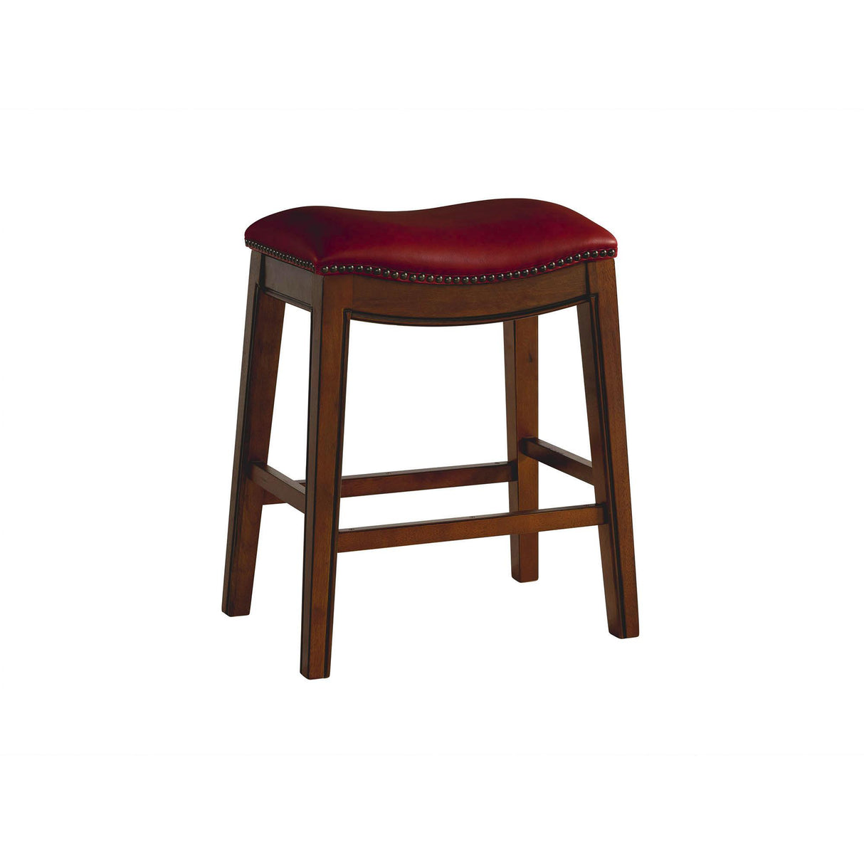 Fiesta 24" Backless Counter Height Stool in Red
