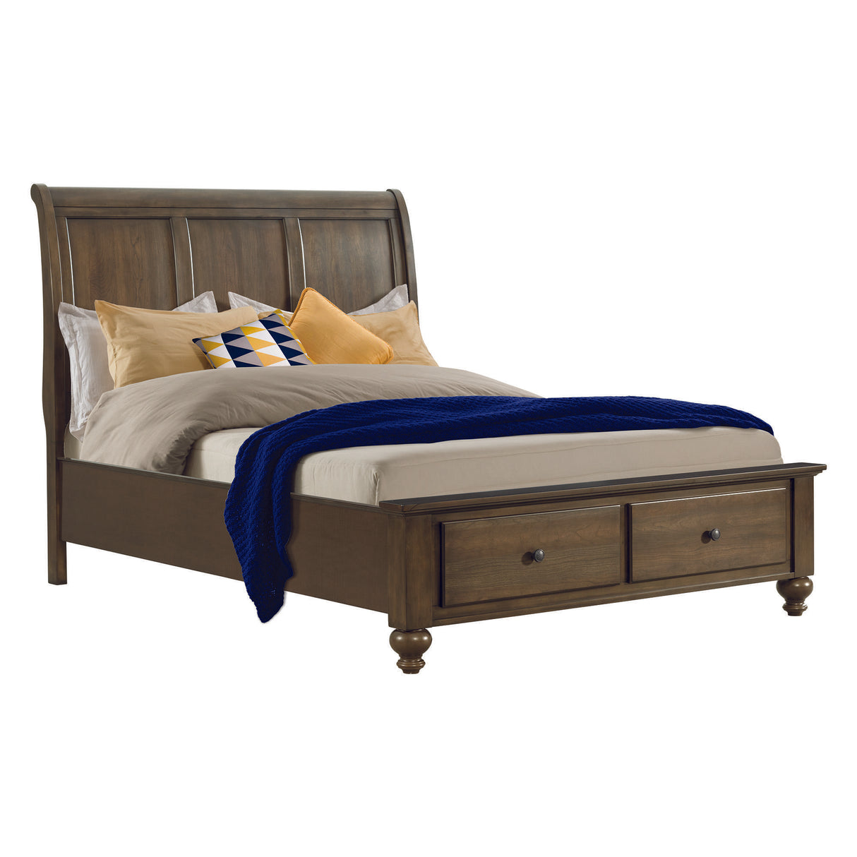 Chatham Queen 2-Drawer Storage Bed