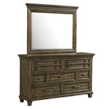 McCabe 7-Drawer Dresser with Mirror Set