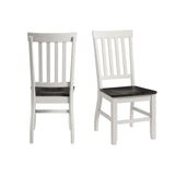 Kayla Two Tone Side Chair Set of 2