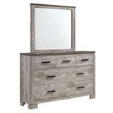 Millers Cove 6-Drawer Dresser with Mirror