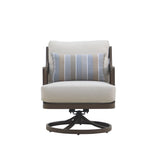 Genova Patio Swivel Club Chair W/Accent Pillow (2 Per Carton)