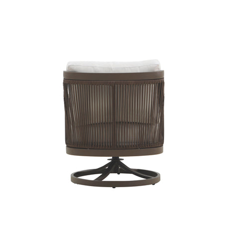 Genova Patio Swivel Club Chair W/Accent Pillow (2 Per Carton)