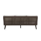 Genova Patio Sofa W/Two Accent Pillows
