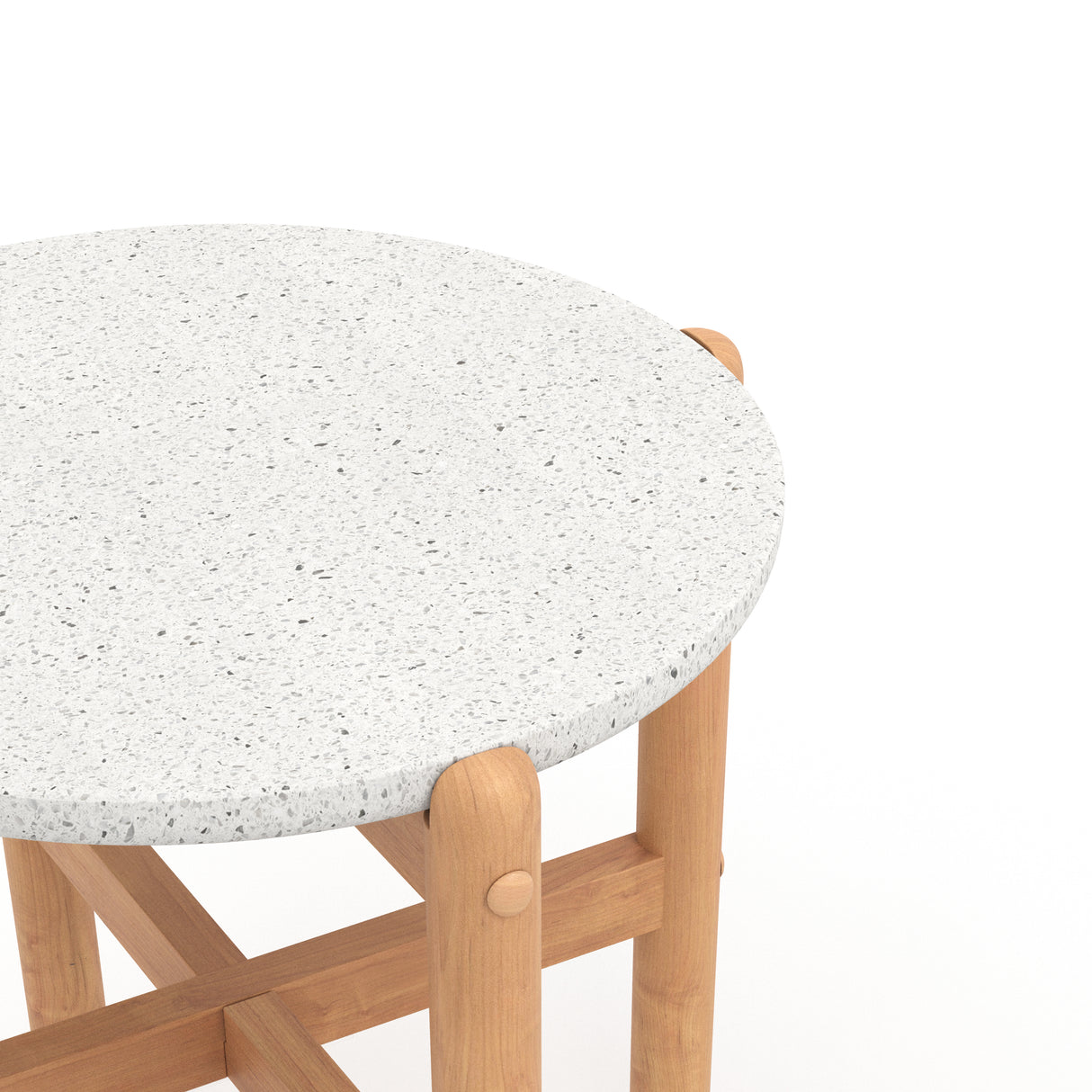 Solstice End Table Terrazzo Top