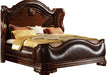 Galaxy Home Bella King Panel Bed in Dark Walnut GHF-808857892584 image