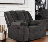 Galaxy Home Chicago Reclining Chair in Gray GHF-808857905642