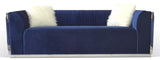 Galaxy Home Contempo Sofa in Blue GHF-808857521385