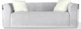 Galaxy Home Contempo Sofa in Silver GHF-808857714534