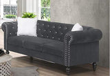Galaxy Home Emma Sofa in Gray GHF-808857639011