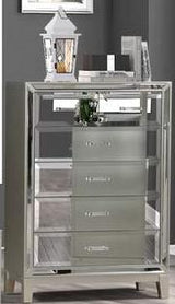 Galaxy Home Harmony 6 Drawer Chest in Silver GHF-808857748638