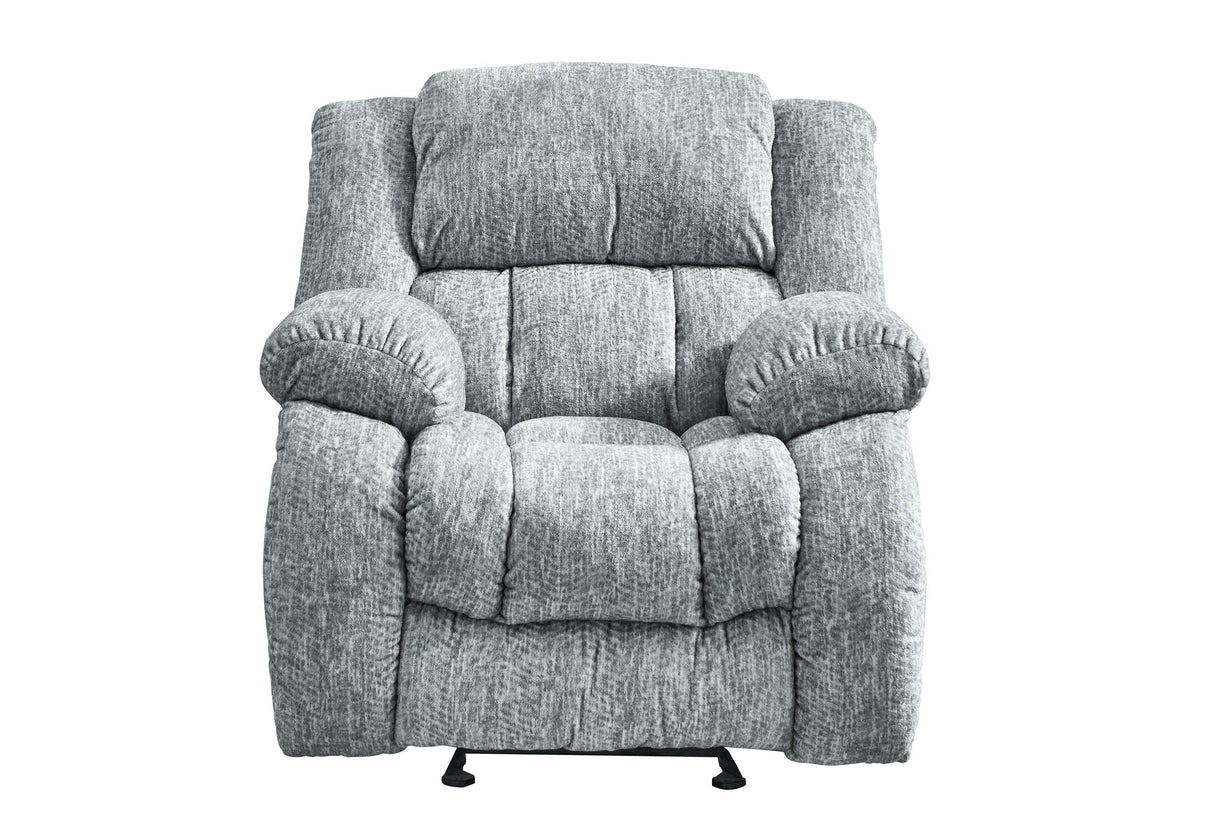 U250 GREY GLIDER RECLINER