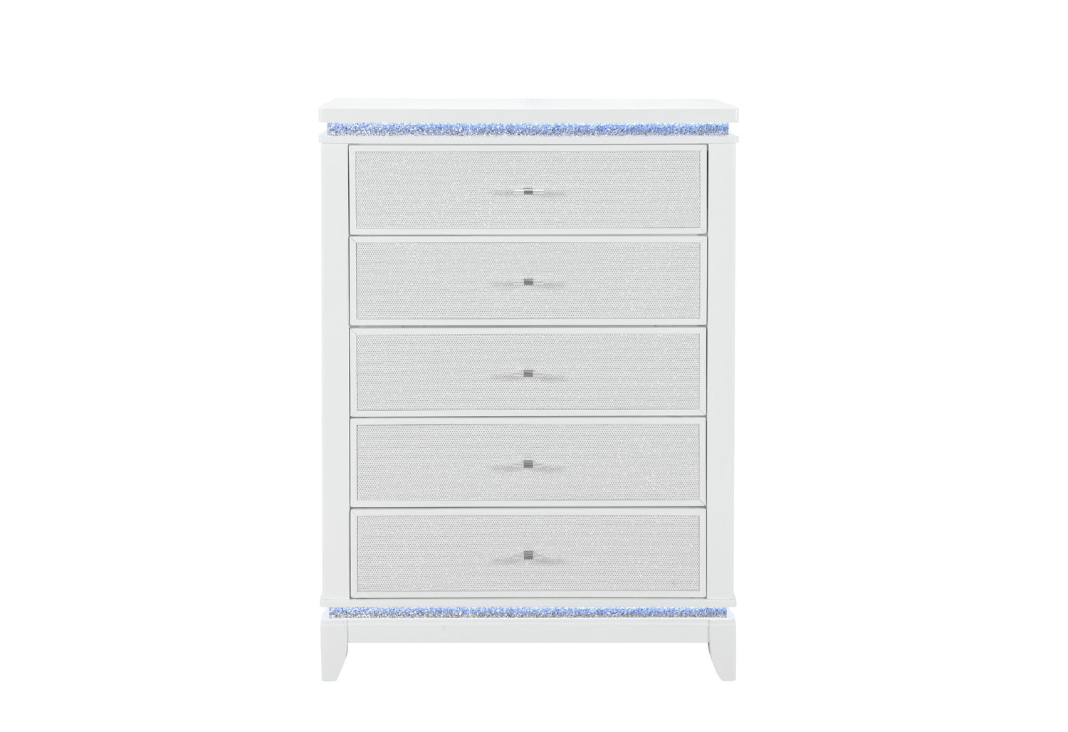ALINA WHITE CHEST W/ LED