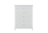 ALINA WHITE CHEST W/ LED