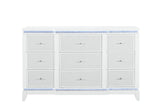 ALINA WHITE DRESSER WITH LED