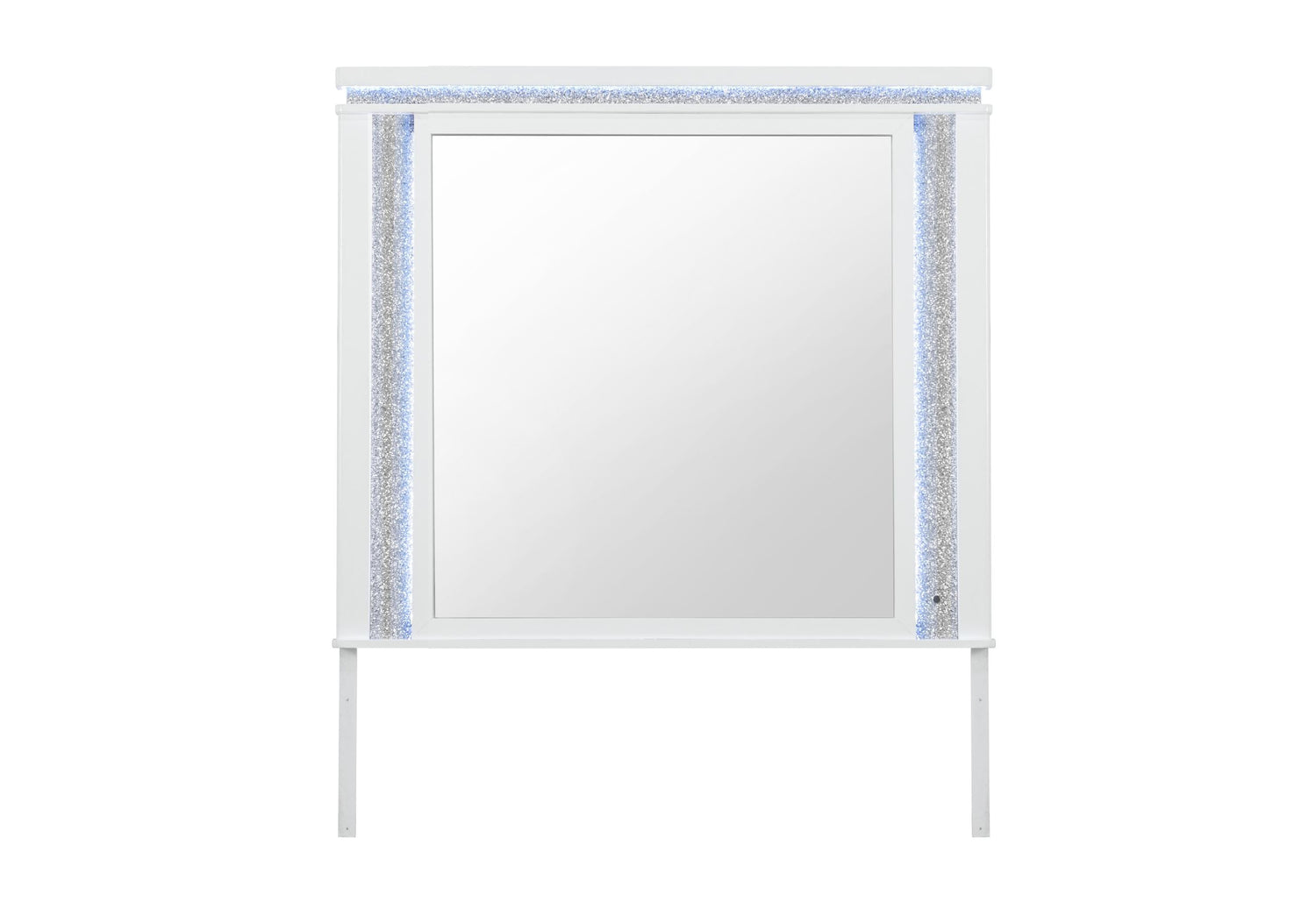 ALINA WHITE MIRROR WITH LED