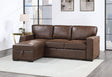 U0203 COFFEE REVERSIBLE PULL OUT SOFA BED - galleria furniture outlet